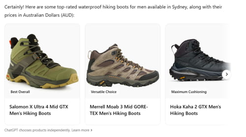 Title and Description Optimisation for Products